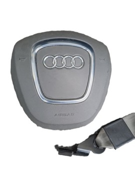 AUDI Q5 8R 08-12 DESKA KONZOLA AIRBAG PÁSY ORIG. ŠEDÁ ŠEDIVÝ