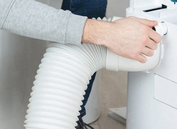 ТРУБА ДЛЯ ПЕРЕНОСНОГО КОНДИЦИОНЕРА 13см/1м ГИБКАЯ ПРОЧНАЯ