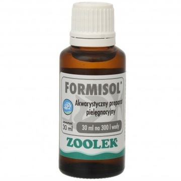 Zoolek FORMISOL 30ml bakterie pleśnie pierwotniaki
