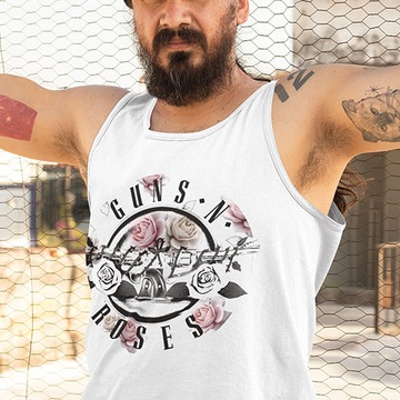 МАЙКА HORROR/ROCK GUNS N ROSES FLORAL