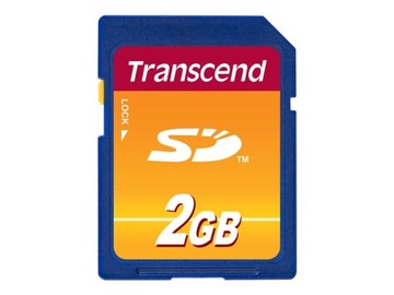 SD-карта Transcend 2 ГБ (не SDHC)