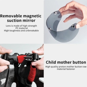 ВЕЛОСИПЕДНЫЙ ШЛЕМ Регулируемый M L XL для мужского и женского велосипеда со СТЕКЛО + СВЕТОДИОДНАЯ ЛАМПА