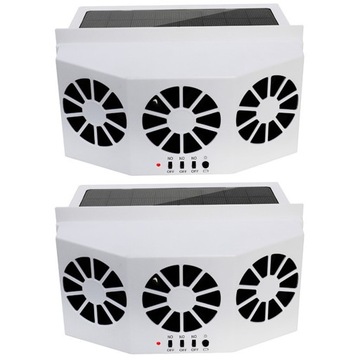 Охлаждающий кондиционер с солнечным автомобильным вентилятором