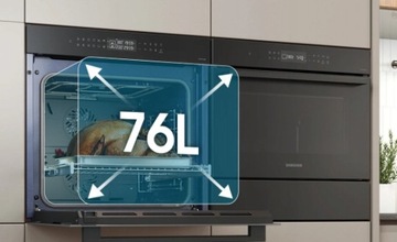 Samsung NV7B4240VAK WiFi 76л встраиваемая духовка