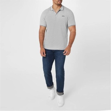 SLAZENGER Tipped Męs.Koszulka POLO tu 4XL _34086