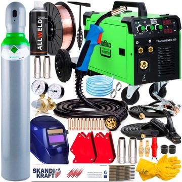 SPAWARKA MIGOMAT TRAFILUX TRAIFMIG NEO 200 230V 200A MIG MAG MMA TIG IGBT