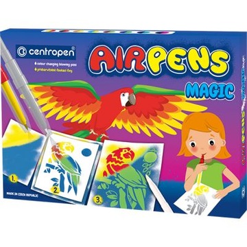 Centropen Airpens Magic 1549/8+3, 6 szablonów