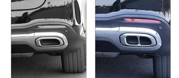 НАКЛАДКИ НА ВЫХЛОПНЫЕ НАКЛАДКИ MERCEDES GLE GLS GLC AMG