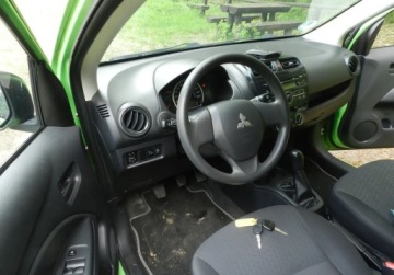 Mitsubishi Space Star Hatchback 5d 1.0 71KM 2014 Mitsubishi Space Star maly tani niezawodny ekonomiczny z KLIMATYZACJA, zdjęcie 12