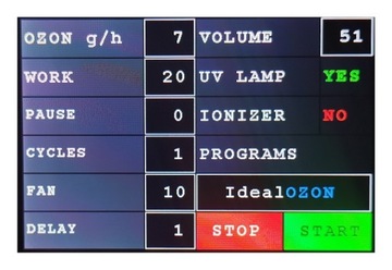 Профессиональный КВАРЦЕВЫЙ озонатор 2-20 г для гостиниц и т. д.