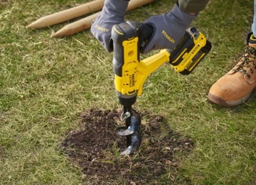 БУРА ДЛЯ ПОЧВЫ RITCH 18V V20 STANLEY AUGER