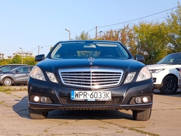 Mercedes Klasa E W211 Sedan W211 1.8 (200 Kompressor) 184KM 2009 MERCEDES KLASA E W212 Limuzyna 200 CGI 184KM, Automat, Serwis, ELEGANCE, zdjęcie 1