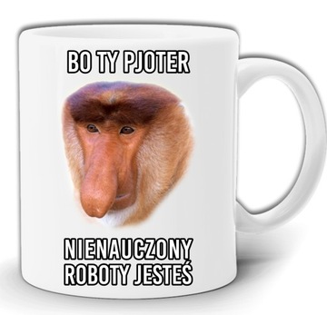 PJOTER NIENAUCZONY ROBOTY NOSACZ KUBEK +PUDEŁ GW67