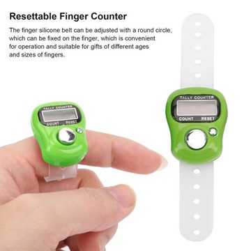 Ручной шагомер кликер кликер ЗЕЛЕНЫЙ