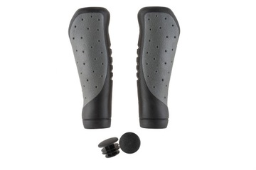 РЕЗИНОВЫЕ ВЕЛОСИПЕДНЫЕ РУЧКИ HL-0302, ПРОФИЛИРОВАННЫЕ