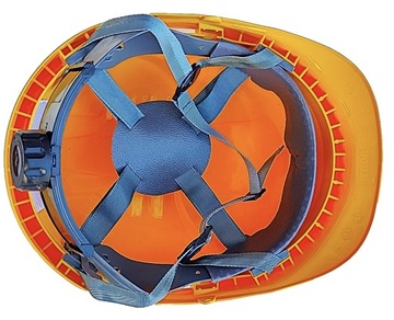 Каска по охране труда и технике безопасности Защитная красная защитная каска