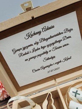 Сувенир на Святое Крещение - денежная шкатулка