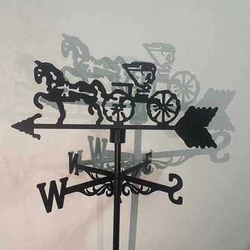 Wózek ze wskaźnikiem kierunku wiatru Weathervane Garden Roof Yard Party