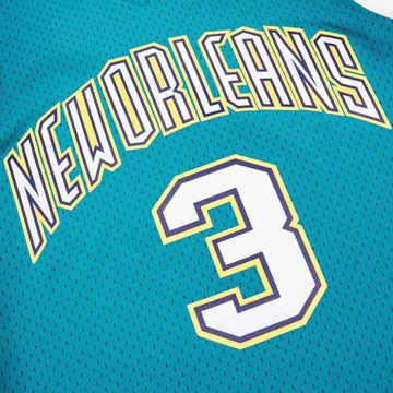 БИРЮЗОВАЯ ФУТБОЛКА MITCHELL&NESS NBA NEW ORLEAN HORNETS CHRIS PAUL - XL