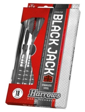 Дартс Harrows Steeltip Black Jack 22г