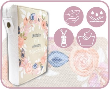 Обложка, футляр для Библии, Millennium Bible, малый формат 18х12 ПОСВЯЩЕНИЕ