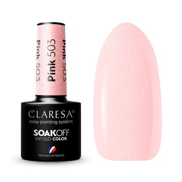 Claresa Lakier Hybrydowy Pink 504 5ml
