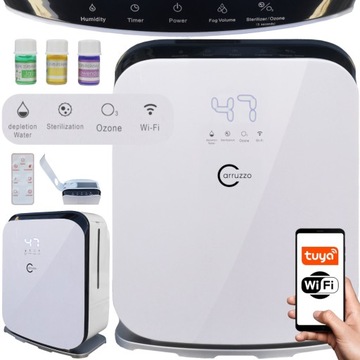 Nawilżacz powietrza SMART HOME WIFI automatyczny AROMATERAPIA OLEJKI PILOT