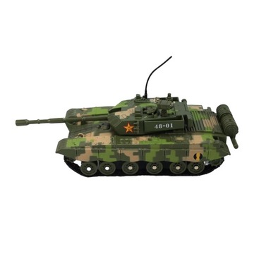 Odlewana zabawka czołgu opancerzonego, metalowy model czołgu w skali 1/55 w stylu symulacyjnym A