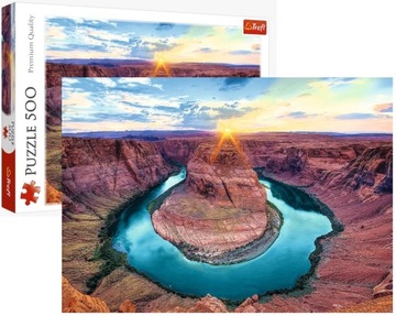 Puzzle 500 elementów Widok Wielki Kanion USA TREFL 10+