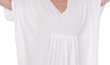 Sukienka tunika MARY 05 / 48/50/52 3xl / 4xl biały