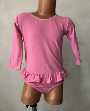 Bawełniana Sukienka Body Balet Taniec 122/128 cm