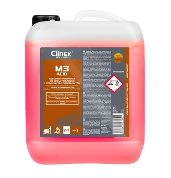 CLINEX M3 ACID Kwasowy płyn do mycia podłóg 5L