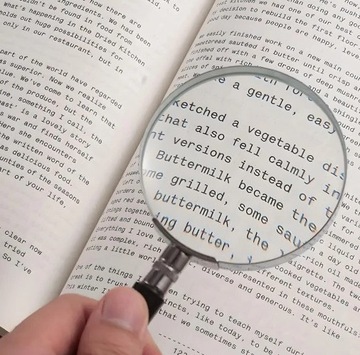 КЛАССИЧЕСКАЯ РУЧНАЯ ЛУПА 75 ММ