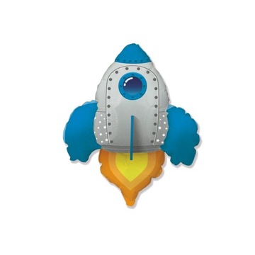 Balon foliowy Rakieta