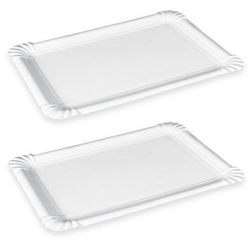Tacki papierowe na gofry ciasto grila 10x16cm 250x