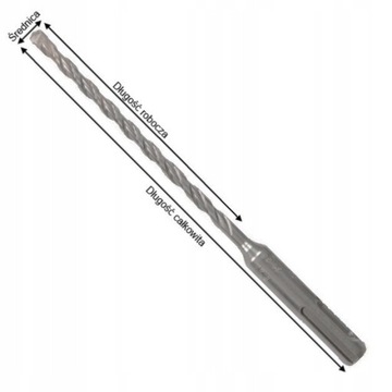Wiertło SDS PLUS fi.10 290/350mm MAKITA B-47597