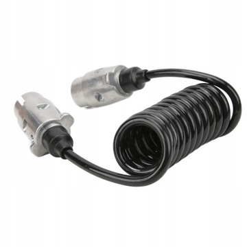 Удлинительный кабель с вилкой для прицепа, 2 метра, 7-контактный