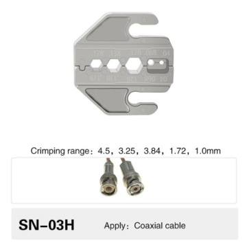Набор обжимного инструмента SN-2549 +5 матриц SN2546B, 02C, 06WF, 03H, обжимного инструмента SN6