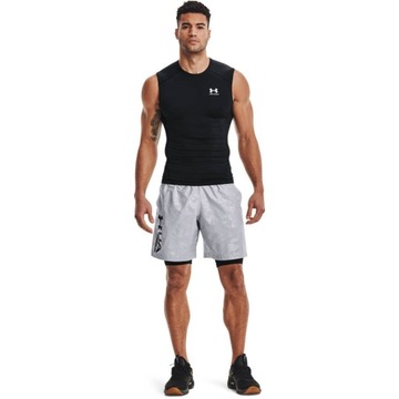 MĘSKI TANK TOP KOMPRESYJNY UNDER ARMOUR DOPASOWANY OBCISŁY TRENINGOWY L