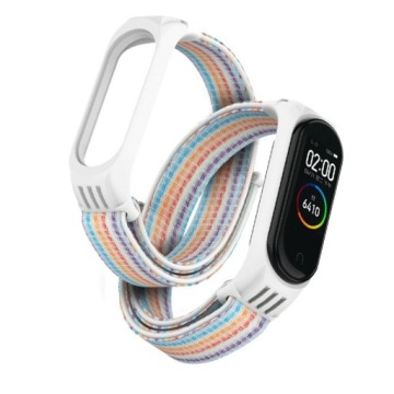 Нейлоновый ремешок для xiaomi mi band 3/4 16 лет