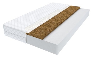 Materac pianka kokos 180x80x9 do łóżka