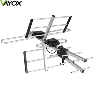 МОЩНАЯ DVB-T2 АНТЕННА ДЛЯ ЭФИРНОГО ТЕЛЕВИДЕНИЯ 4K УСИЛИТЕЛЬ COMBO MUX8 140км VAYOX