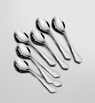 GERLACH BAROK 12x ЧАЙНАЯ ЛОЖКА БЛЕСК ПРОЗРАЧНАЯ