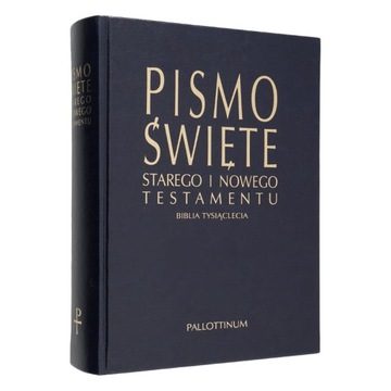 BIBLIA PISMO ŚWIĘTE ST.i N.TEST.duże EKOSKÓRA *LUX