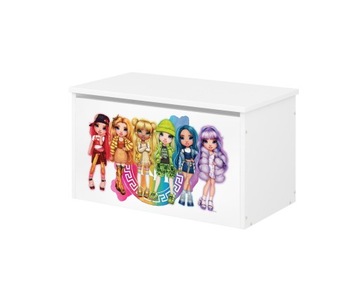 POJEMNIK NA ZABAWKI Skrzynia MEBLE RAINBOW HIGH