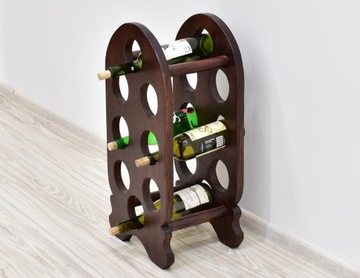 Колониальная винная стойка из массива палисандра, Индия