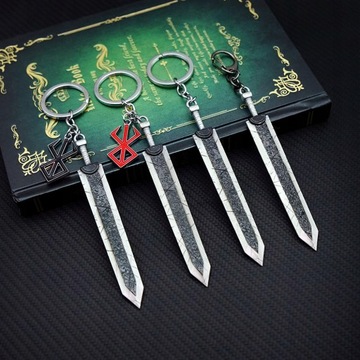 Мужской брелок с мечом Berserk Guts Sword