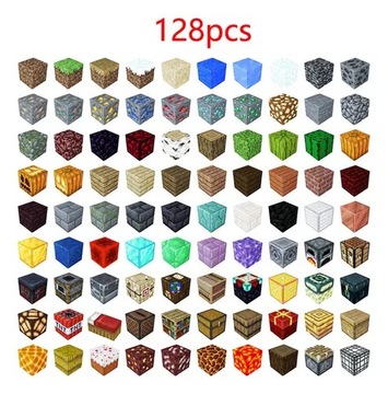 MAGNETYCZNE KLOCKI KONSTRUKCYJNE MINECRAFT PREZENTY EDUKACYJNE DLA DZIECI