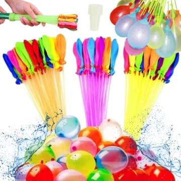 BALONY na WODĘ AUTOMAT 111 szt BOMBY Wodne GWINT