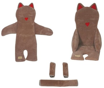 НАБОР ВСТАВКИ ДЛЯ ПРОГУЛКИ КОГТИ КОТЕНКА, БЕЖЕВЫЙ